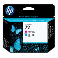 HP（ヒューレット・パッカード） 純正プリントヘッド HP72 マゼンタ/シアン C9383A 1個