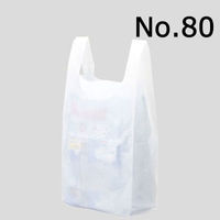 国産レジ袋　乳白　80号　1セット（6000枚：500枚入×12箱）　福助工業  オリジナル