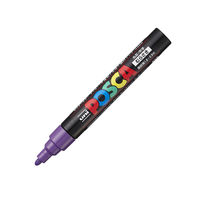 ポスカ 中字 紫 PC5M.12 水性マーカー 三菱鉛筆（uni）