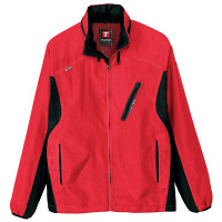 アイトス　フードインジャケット（男女兼用）　レッド　AZ10301-109-5L　（直送品）