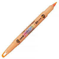 三菱鉛筆(uni) 蛍光ペン プロパスウインドウ 橙（オレンジ） PUS102T.4 1箱（10本入）