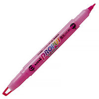 三菱鉛筆(uni) 蛍光ペン プロパスウインドウ 桃（ピンク） PUS102T.13 1箱（10本入）