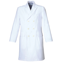 ミズノ ユナイト ドクターコート（男性用） ホワイト M MZ0026 医療白衣 診察衣 薬局衣 1枚（取寄品）