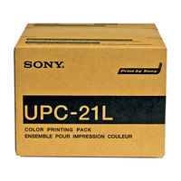ソニー　カラープリントパック　（L）　UPC-21L　1箱（50枚×4パック入）