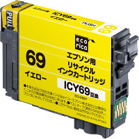 エコリカ　リサイクルインク　ECI-E69Y　ICY69対応   1個