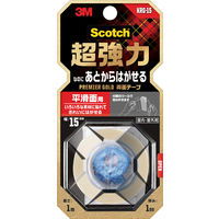 超強力なのにあとからはがせる両面テープ プレミアゴールド KRG-15 幅15mm×長さ1m スコッチ（R） スリーエムジャパン 1巻