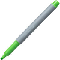 アスクル 蛍光ペン インク容量1.5倍 グリーン 緑 1箱（10本入） 蛍光マーカー  オリジナル