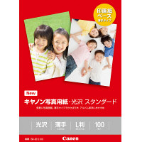 キヤノン　写真用紙・光沢スタンダード　L判　SD-201L100　1冊（100枚入）