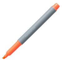 アスクル 蛍光ペン インク容量1.5倍 オレンジ 1セット（30本入） 蛍光マーカー  オリジナル
