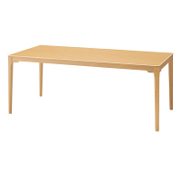 コイズミファニテック　木製テーブル　幅1800　高さ700　１台（２梱包）　介護用にも使用できます