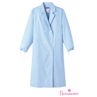 サンペックスイスト レディスドクターコート サックスブルー 3L KF-126 医療白衣 診察衣 1枚（取寄品）