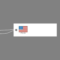 ササガワ タカ印 提札 国旗入 アメリカ 18-1000 1箱（500枚入）（取寄品）