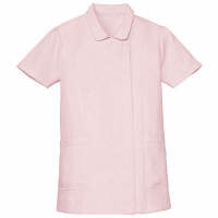 AITOZ（アイトス） ナースジャケット（ベーシック） 女性用 半袖 ピンク 4L 861346-060（直送品）