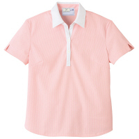 トンボ　キラク　レディス　ニットシャツ　　ピンク　　S　CR122-11　1枚　　（取寄品）