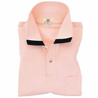 トンボ　キラク　ポロシャツ　　オレンジピンク　　M　　M　CR072-12　1枚　　（取寄品）