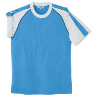 トンボ　キラク　Tシャツ　ブルー　L　CR095-75　1枚　　（取寄品）