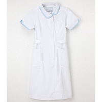 ナガイレーベン ワンピース ナースワンピース 医療白衣 半袖 Tブルー EL CD-2837（取寄品）