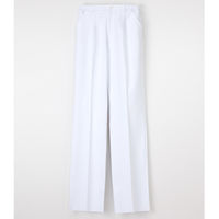 ナガイレーベン 女子パンツ ナースパンツ 医療白衣 ホワイト S FT-4403（取寄品）