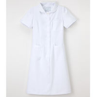 ナガイレーベン ワンピース ナースワンピース 医療白衣 半袖 ホワイト EL FT-4417（取寄品）