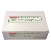 【業務用】MMC オーガニックスティックシュガー 3g 1箱（300本入）