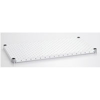 ホームエレクター パンチングシェルフ ホワイト 幅1200×奥行450mm H1848PW1（直送品）