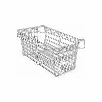 ホームエレクター　バスケットシェルフ　深さ75mm