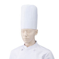 KAZEN（カゼン） コック帽 ホワイト L 471-23 1枚（直送品）