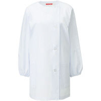 KAZEN（カゼン） レディス調理衣長袖 ホワイト 3L 750-30 1着（直送品）