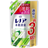 レノア本格消臭　柔軟剤　フレッシュグリーンの香り　超特大詰替え1320mL　1箱（6個入）　P&G