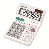 シャープ ミニナイスサイズ 電卓 EL-772JX 1セット（3個入）