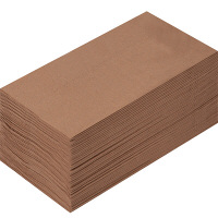 溝端紙工印刷　カラーナプキン　8つ折り　2PLY　マロングラッセ　1セット（200枚：50枚入×4袋）