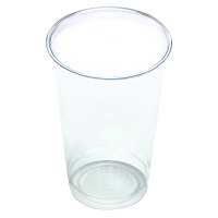 クリンプ　ビールカップ　420ml（14オンス）　1セット（200個：20個入×10袋）