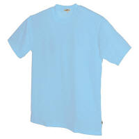 AITOZ（アイトス） ユニセックス 大きいサイズ 半袖Tシャツ（ポケット無し） サックス 5L AZ-10574 1着（直送品）