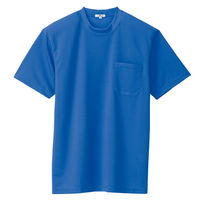 AITOZ（アイトス） ユニセックス 半袖Tシャツ（ポケット付） ロイヤルブルー S AZ-10576 1着（直送品）