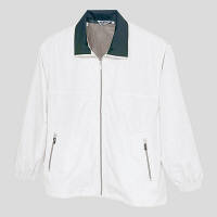 アイトス　裏メッシュジャケット（男女兼用）　ホワイト 4L　AZ2665-001-4L　1着　（直送品）