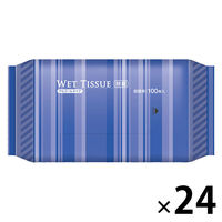 ウェットティッシュ　除菌シート　ボックス　アルコール除菌ウェット詰替　1箱（100枚×24個入）　伊藤忠リーテイルリンク