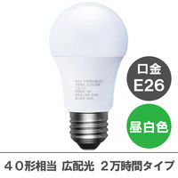 【アスクル限定】アイリスオーヤマ LED電球 E26 広配光 40W相当 2万時間タイプ　昼白色　LDA4N-G-4A12　  オリジナル