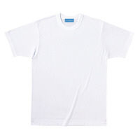 KAZEN Tシャツ 男女兼用 半袖 ホワイト 3L 233-20（直送品）
