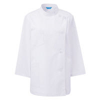 KAZEN レディス医務衣七分袖 （ナースジャケット） 医療白衣 ホワイト L 361-70（直送品）