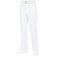 KAZEN メンズスラックス 医療白衣 ホワイト W70cm 430-90（直送品）