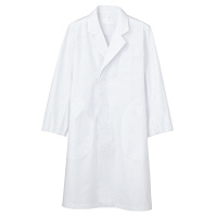 住商モンブラン ドクターコート（メンズ/シングル） 医療白衣 診察衣 長袖 白 LL 51-601（直送品）