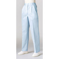 住商モンブラン パンツ（レディス） ナースパンツ 医療白衣 サックスブルー（水色） M 7-038（直送品）