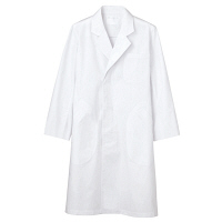 住商モンブラン ドクターコート（メンズ・長袖） 医療白衣 診察衣 白 シングル M 71-661（直送品）