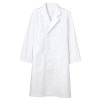 住商モンブラン ドクターコート（メンズ・長袖） 医療白衣 診察衣 白 シングル S 71-661（直送品）