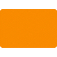 ササガワ タカ印 ケイコーカード 特大 ￥なし 橙 14-3554 1箱（30枚入×5冊）（取寄品）