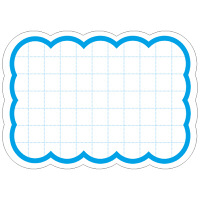 ササガワ タカ印 抜型カード 波四角 小 ブルー 16-4081 1箱（50枚入×5冊）（取寄品）