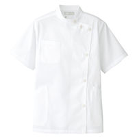 AITOZ（アイトス） レディース半袖KCコート レディス医務衣 医療白衣 ホワイト L 861302-001（直送品）