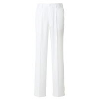 AITOZ（アイトス） メンズ脇シャーリングパンツ メンズパンツ 医療白衣 ホワイト L 861361-001（直送品）