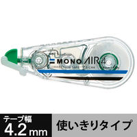トンボ鉛筆【MONO】修正テープ モノエアー 4.2mm 使いきりタイプ CT-CA4 1個