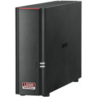 NAS（ネットワークハードディスク）2TB 1ドライブ リンクステーション HDD LS510D0201 1台 バッファロー